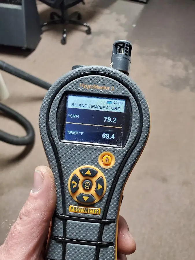 Moisture meter humidity assessment for Mold Remediation & Removal in Bethlehem